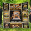Bus Driver School Bus This Is How I Roll 3D Quilt  Quilt